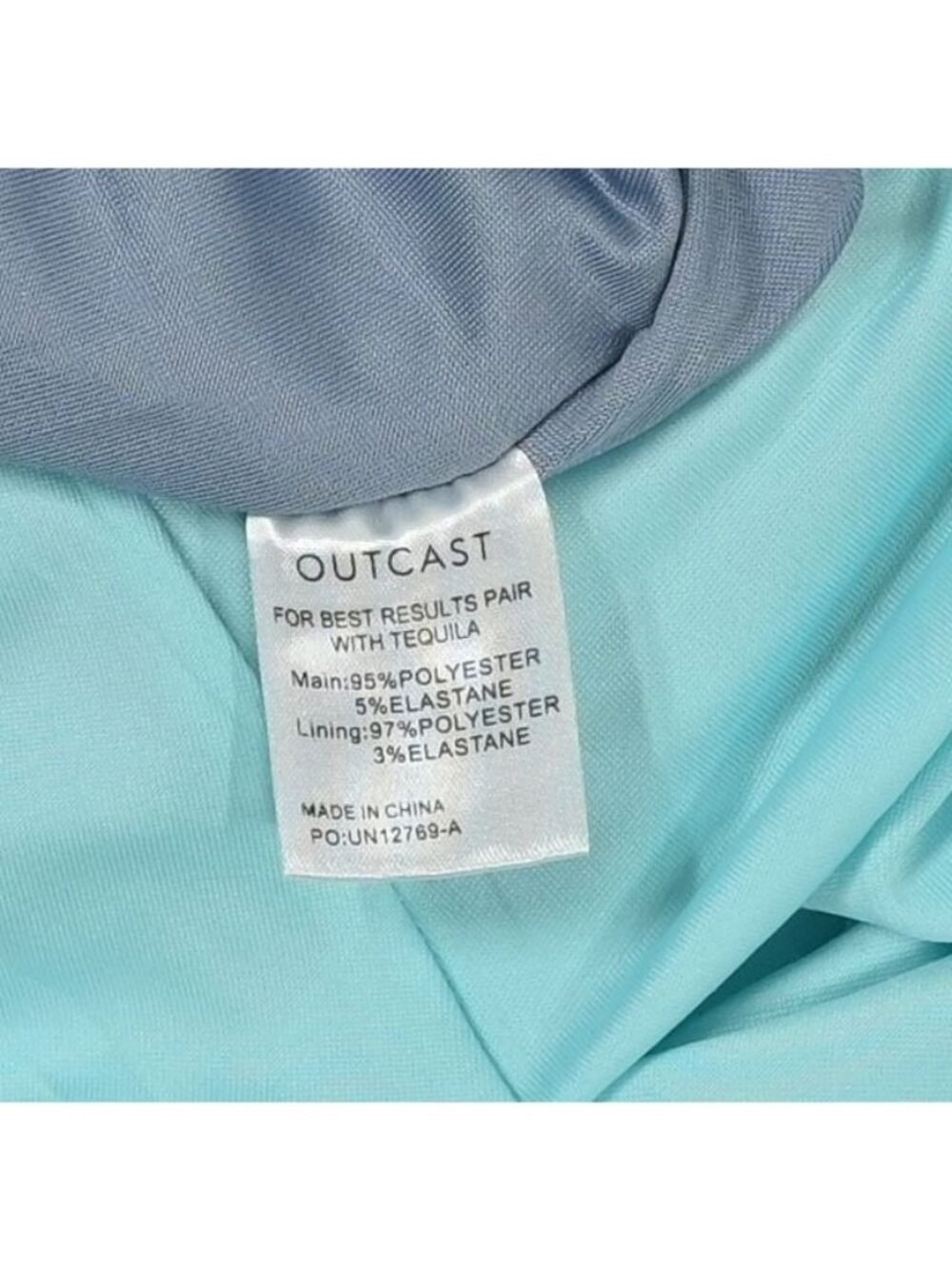 Outcast Bridgett Playsuit in Blue - Picture 4 of 4